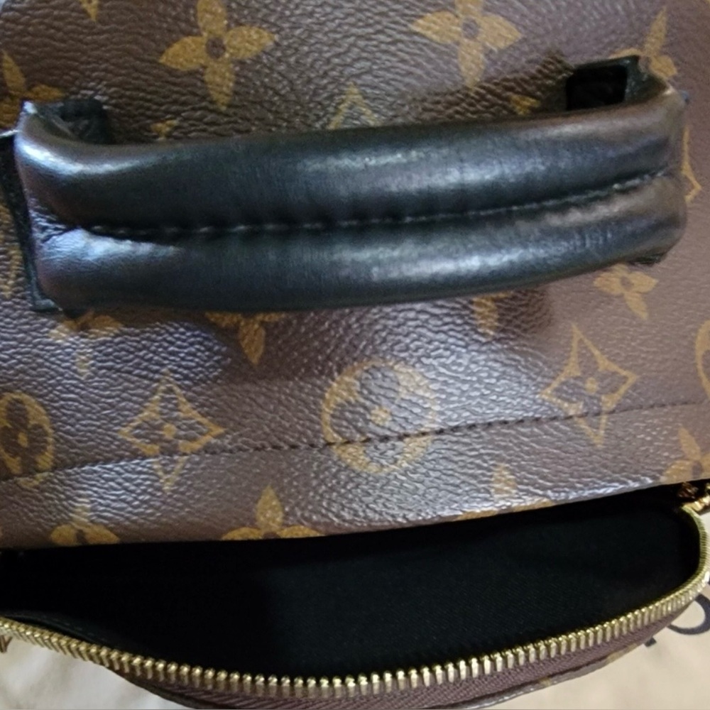 Louis Vuitton Palm Springs PM Backpack Monogram Canvas Brown Timeless Gift - Picture 4 of 15